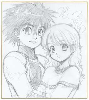 Both Tsubura Hide (circle Hidenori Kuramoto) Hand-drawn Shikishi | Mandarake (Big Web)