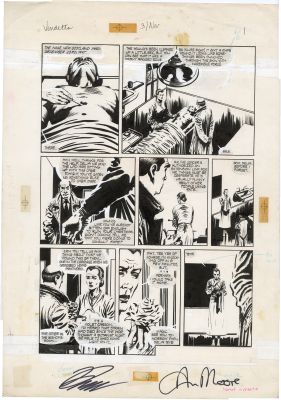 David Lloyd - V POUR VENDETTA – Planche originale