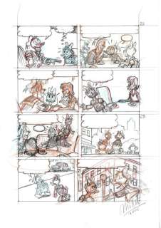 Millet | Donald Duck - Millet - "All At Sea" sketches - D 2005-224 - page 2 - EO (2006) | Catawiki