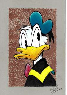 Millet | Donald Duck - Original Drawing | Catawiki