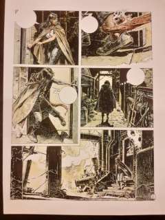 Paolo Eleuteri Serpieri | Druuna Acquerello originale di Paolo Eleuteri Serpieri - Morbus Gravis - Page volante - (1985) | Catawiki