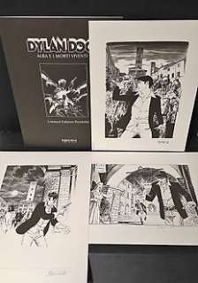 Fabio Civitelli - Luigi Piccatto - Bruno Brindisi - Dylan Dog ex. #99/99 - Brindisi, Civitelli, Piccatto - portfolio "Alba e i Morti Viventi" - EO - (2016)