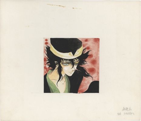 Eriko Shirai’s hand-drawn color illustration "Black Season Ice Night Story" | Mandarake (Big Web)