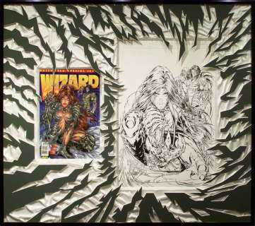 Dtron , Marc Silvestri, Michael Turner - wizard 63 witchblade 103 cover