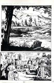 Ivo Milazzo | Ken Parker 19 - Ivo Milazzo - Tavola originale - Page volante | Catawiki