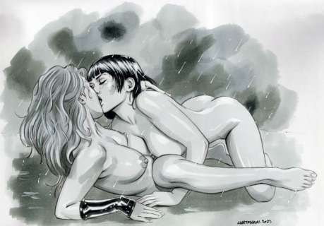 Erich Hartmann | Orgies Barbares Vol. VII - With Original Drawing - Cartonné - EO - (2021/2022) | Catawiki