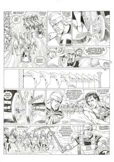 Mitton, Jean-Yves | Mitton, Jean-Yves - Originele pagina - Ben Hur 3 - Sjeik Ilderim - (2010) | Catawiki