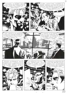 Roberto de Angelis | Roberto De Angelis 3x Tavola Originale Nathan Never "Senza domani" - (2009) | Catawiki