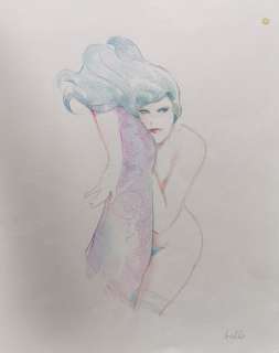 Leone Frollo | Leone Frollo - Illustrazione originale matita e matita colorata - Page volante - Exemplaire unique | Catawiki