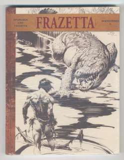 Spurlock and Frazetta - FRAZETTA SKETCHBOOK, Vol. II, Vanguard Press (2014) | Russ Cochran