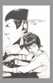 Star Trek Burden of Knowledge #2 Original Cover Art by Joe Corroney