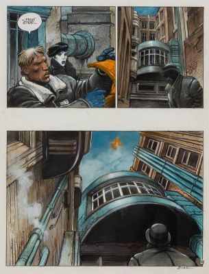 Enki Bilal | Nikopol, 1986 - La femme Piège | Huberty Breyne Gallery