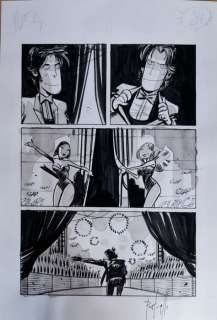 Giorgio Pontrelli - Giorgio Pontrelli Tavola originale John Doe n.54 pag. 81