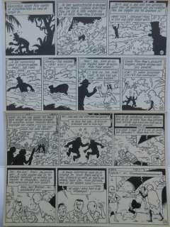 De Moor, Bob | De Moor, Bob - Originele pagina - Nonkel Zigomar, Snoe en Snolleke - De witte Maw-Maw - (1953) | Catawiki