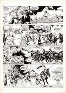 Mitton, Jean-Yves - Mitton, Jean-Yves - Originele pagina - Vae Victis! 2 - Cloduar, de legionair - (1992)