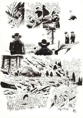 Brüno | Lucky Luke, 2025 - Dakota 1880 | Huberty Breyne Gallery