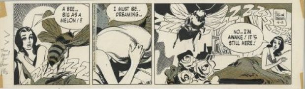 Fred Fredericks | Mandrake The Magician Strip du 2 avril 1974 | Galerie 9ème Art