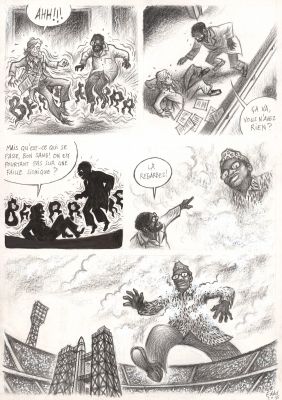 Eddy Vaccaro | 2015 - Mobutu dans l’espace | Huberty Breyne Gallery