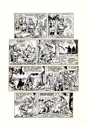 Janusz Christa | Kajko i Kokosz. Złoty puchar, strona 76 | Galeria Komiksu