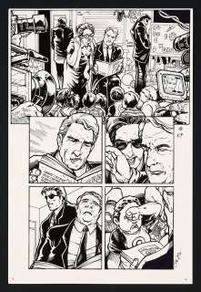 Original Art from Killer 7 #1 (2006) Page 4 Pencils by Bong Dazo, Inks by Sanford Greene | mycomicshop.com