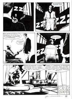Corrado Roi - | Corrado Roi - 2x Tavola Originale - Dylan Dog n. 188 "il labirinto di Bangor" - (2002) | Catawiki