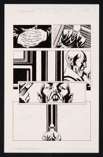 Original Art from Bloodstone #4 (2002) Page 3 Pencils by Michael Lopez, Inks by Scott Hanna | mycomicshop.com