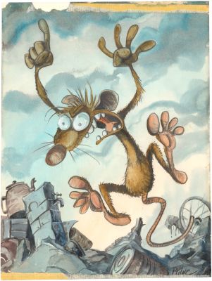 Ptiluc | Rat’s, 1995 - En partance pour nulle part, Tome 1 | Huberty Breyne Gallery