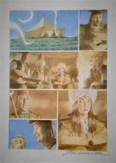 Arinouchkine, Andréï | Arinouchkine, Andréï - Planche originale couleur - L’Oiseau de feu - (1999) | Catawiki