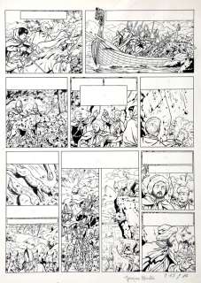 Martin | Alix, planche n°37 Ã  l’encre de Chine de l&#… | Millon