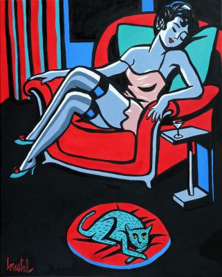Loustal | 2026 - Le boudoir de Madame | Huberty Breyne Gallery