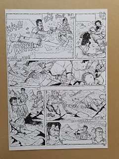 Otero, Nicolas | Otero, Nicolas - Planche originale - Amerikka T1 - Les Canyons de la mort - (2002) | Catawiki