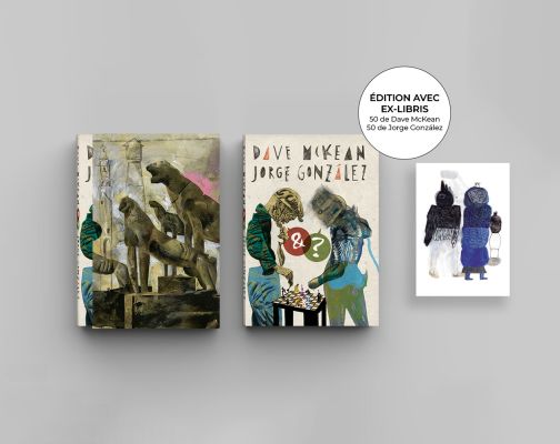 Dave McKean & Jorge Gonzalez | 2026 - &? (avec ex-libris de Jorge Gonzalez) | Huberty Breyne Gallery