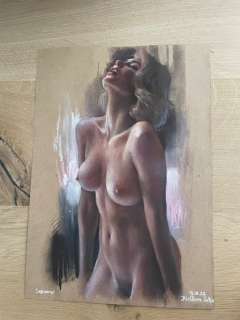 Yuliya Kyrylova And Olga Dolzhikova (Muse) | Yuliya Kyrylova-O. Dolzhikova - Original drawings (Signed) - ‘Urge’ - Size: 21 x 30 cm. | Catawiki