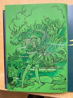 Kuijpers, Henk | Franka - Dédicace in album: "Les dents du dragon" - Cartonné - Première édition française - (2007) | Catawiki