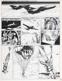 Schetter | La Dernière auberge, planche n°5 Ã  l’encre … | Millon