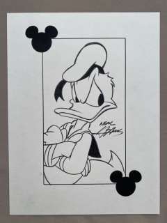 Neal Adams | Neal Adams - Dessin original a l’encre - Donald Duck - (2018) | Catawiki
