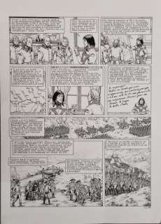 Osi | Osi - Planche originale - Napoléon T3 - La Conquête lombarde - (2013) | Catawiki