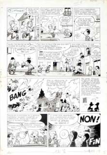 Francis (Francis Bertrand Dit) - FRANCIS LE SERUM DE VÉRITÉ. Encre de Chine et lavis noir pour…