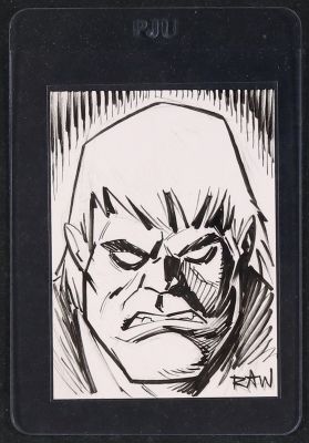 Solomon Grundy Sketch Card by Ryan Winn | mycomicshop.com