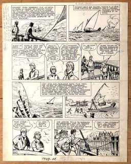 Sirius | Sirius - Planche originale - Les Timour T18 - La Galère pirate - (1964/1965) | Catawiki