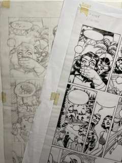 Vince | Vince - Planche originale crayonnée + planche originale - Vortex - (1982) | Catawiki