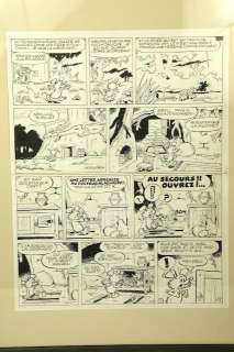 Macherot | Sibylline, planche n°12 Ã  l’encre de Chine de l’… | Banque Dessinée