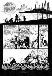Risso, Eduardo | 100 Bullets #6 - Original Openings Page by Eduardo Risso - Size: 28 x 40 cm. - (2000) | Catawiki