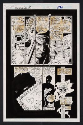 Mike Witherby | Original Art from Over the Edge #1 (1995) Page 10 Pencils by Robert E. Brown, Inks | mycomicshop.com