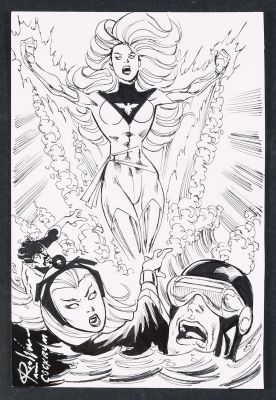 Ron Williams | Uncanny X-Men #101 Homage Sketch by Ron Williams | mycomicshop.com