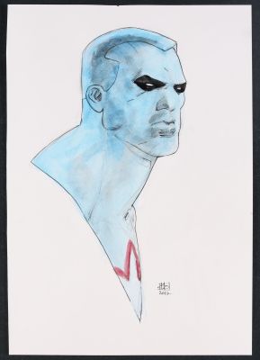 Koi Pham | Captain Atom Sketch | mycomicshop.com