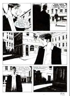 Corrado Roi - | Corrado Roi - 2x Tavola Originale - Dylan Dog Maxi n. 14 "Paranoia" - (2001) | Catawiki
