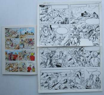 Jeff Broeckx / Studio Vandersteen | Bessy 115 - Originele pagina (p.26) - De hagedisseneters - (1975) | Catawiki