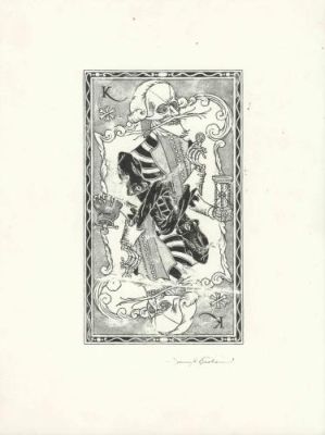 Jeremy Bastian | Illustration carte, King of Bones | Galerie 9ème Art