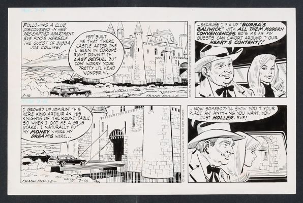 Frank Bolle | Original Art for the Heart of Julie Comic Strip (7/15-16/1991) | mycomicshop.com